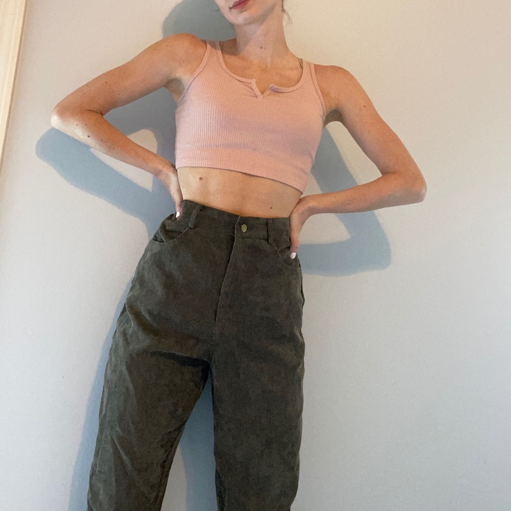 SHEIN Corduroy Pants